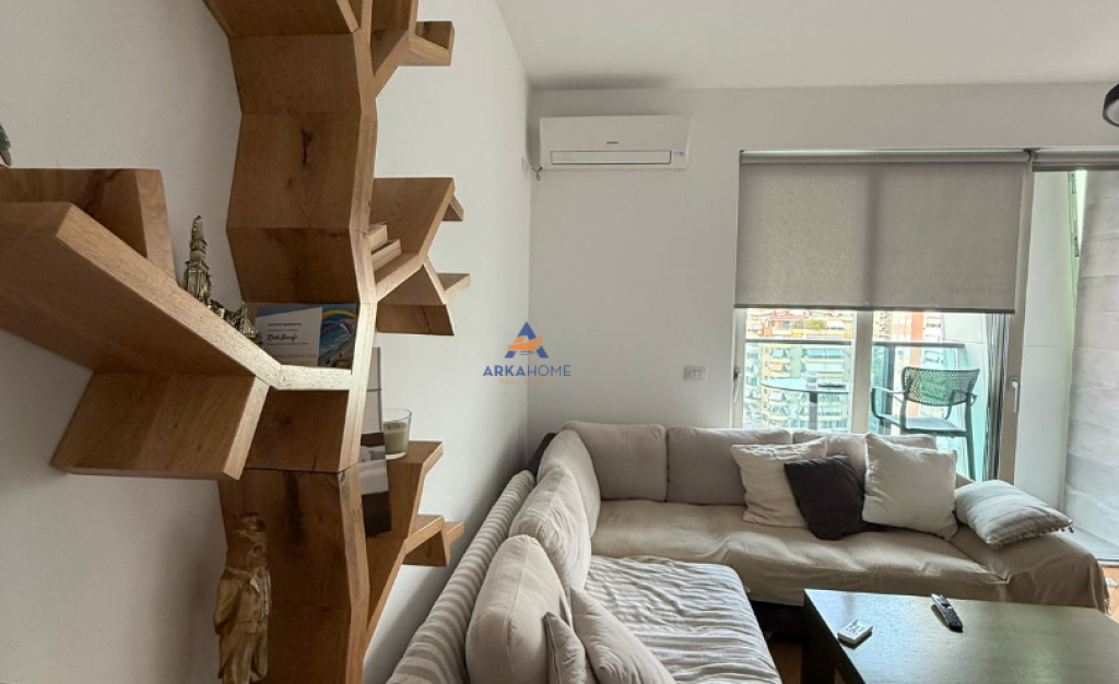 APARTMENT FOR RENT 1+1+BALCONY+PARKING SPACE AT "AMBASSADOR 3, AIR ALBANIA STADIUM" 1300 EURO