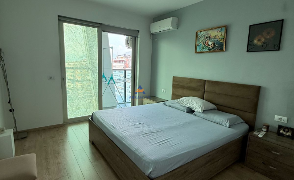 APARTMENT FOR RENT 1+1+BALCONY+PARKING SPACE AT "AMBASSADOR 3, AIR ALBANIA STADIUM" 1300 EURO