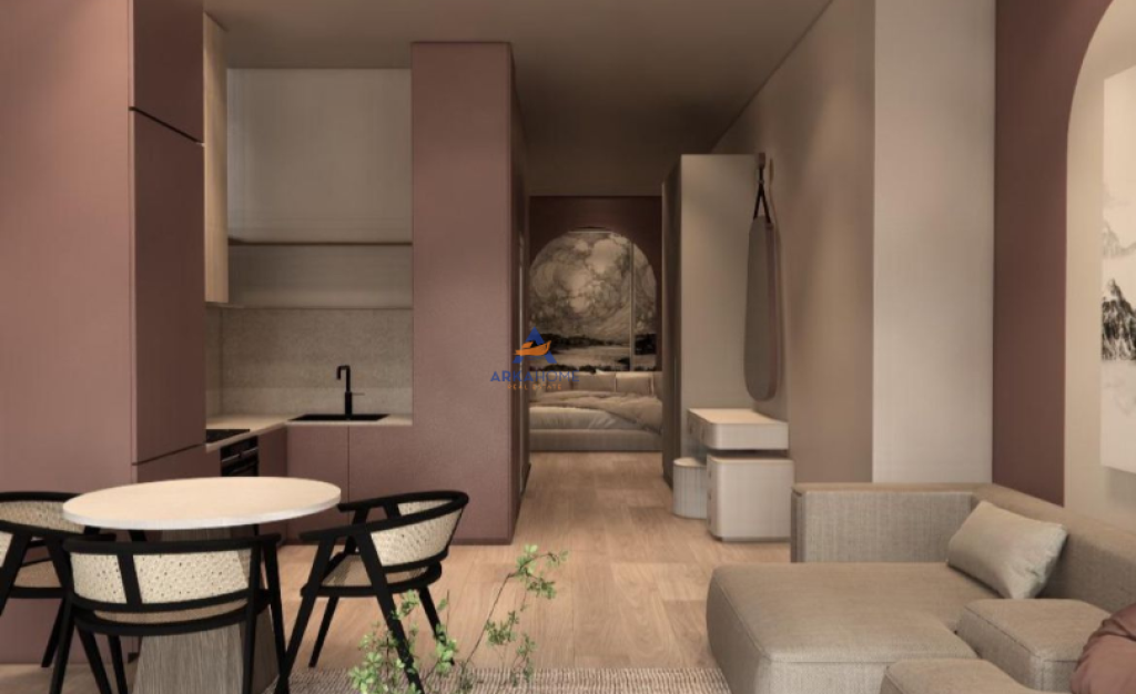 APPARTAMENTO IN AFFITTO 2+1+VERANDA "VICINO LUNGOMARE, RESIDENZA ODEON, VLORE" 600 EURO