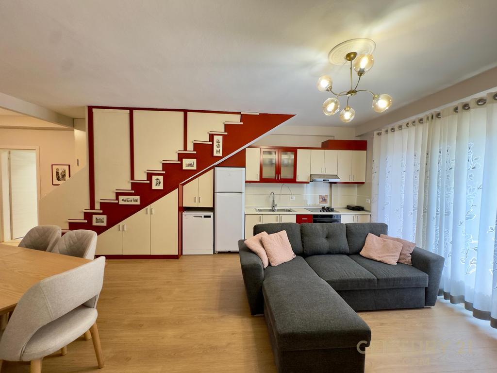 DUPLEX 2+1+2 IN AFFITTO VICINO AL COMPLESSO "HALILI", VIA DIBRES!