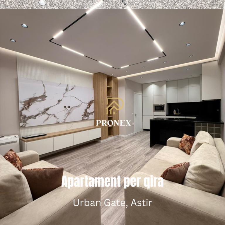 Apartament me qira 1+1 tek Kompleksi Urban Gate në Astir