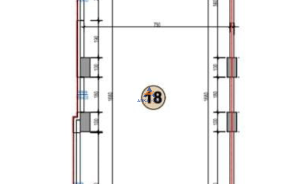 BUSINESS PREMISES FOR SALE 168M2 AT "URBAN GATE COMPLEX, NEW RING" 504,000 EURO
