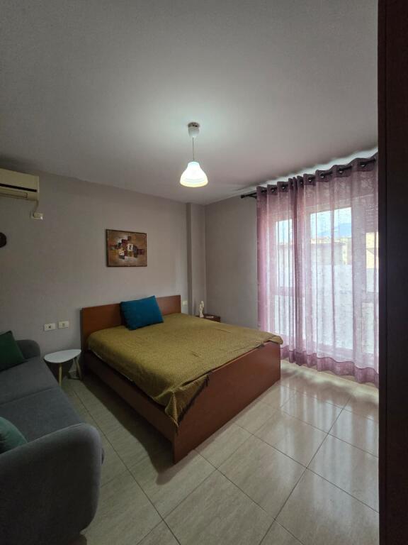 🏢After the American Embassy, Drago Siliqi St., a 1+1 furnished apartment is for rent, 55,000 Leke