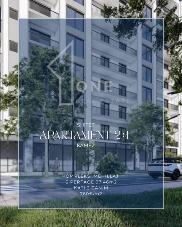 Shitet apartament 2+1 KAMEZ