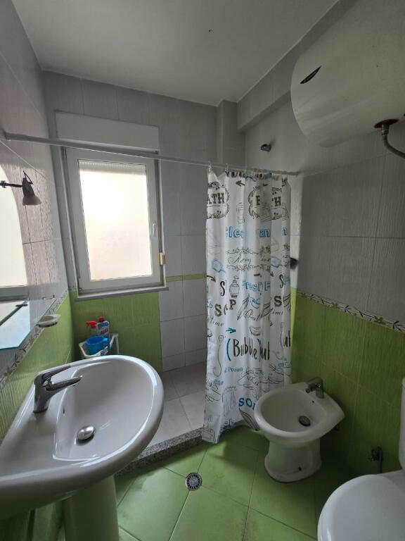 🏢After the American Embassy, Drago Siliqi St., a 1+1 furnished apartment is for rent, 55,000 Leke