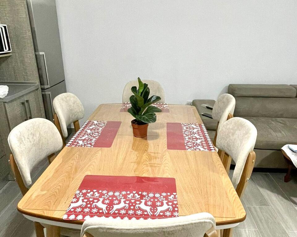For Rent: 3+1+2wc Apartment 📍5 Maji (Near Roundabout) - 3rd Floor - Building 2025 - €750 - 130m² || Newly Furnished 🔥
