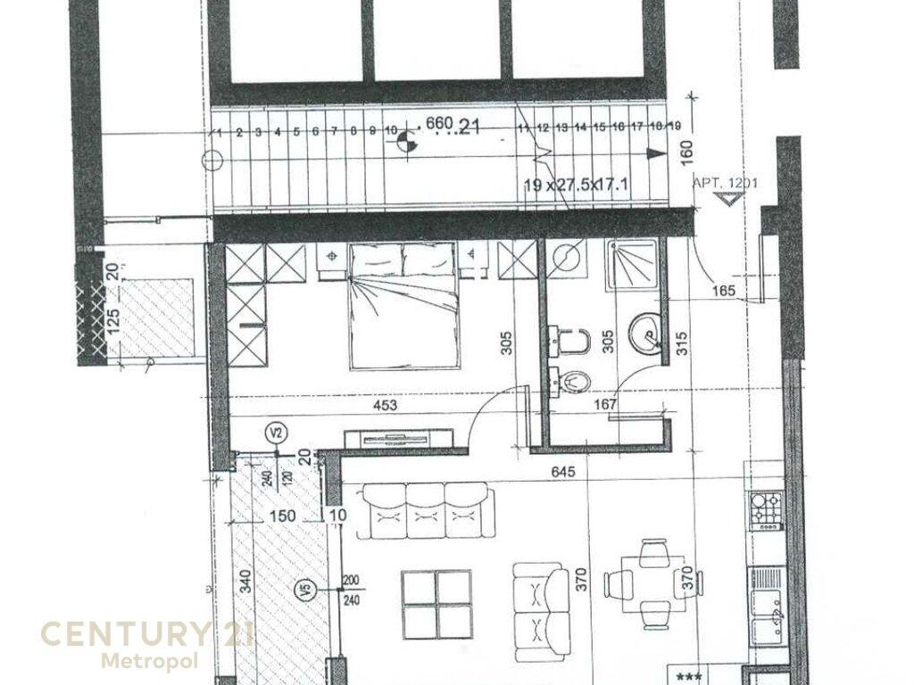 SHES APARTAMENT 1+1 TOTALISHT TE ARREDUAR, Kompleksi Tirana Golden Park!