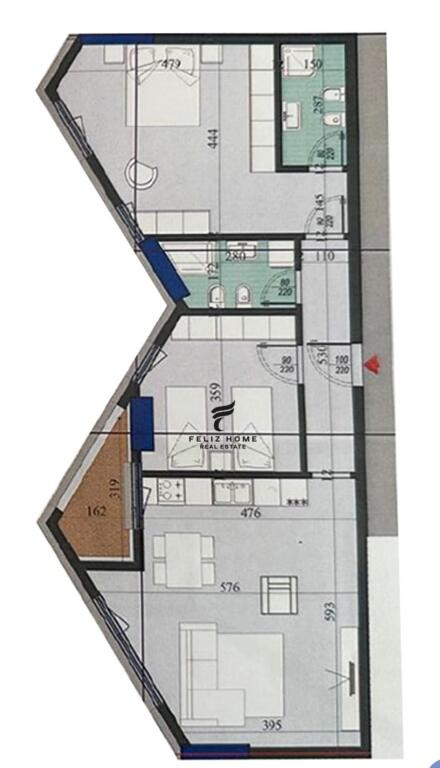 VENDESI APPARTAMENTO 2+1 LAPRAKE 198.000 EURO