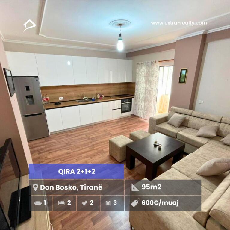 Jepet me Qira Apartament 2+1+2