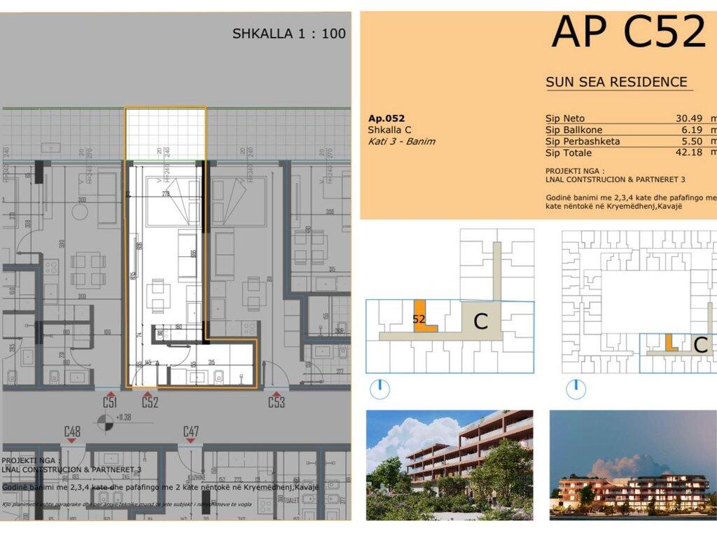 MONOLOCALE IN VENDITA NEL NUOVO RESIDENCE DI GOLEM, SUN SEA RESIDENCE!! POSSIBILITÀ DI PAGAMENTO A RATE!!