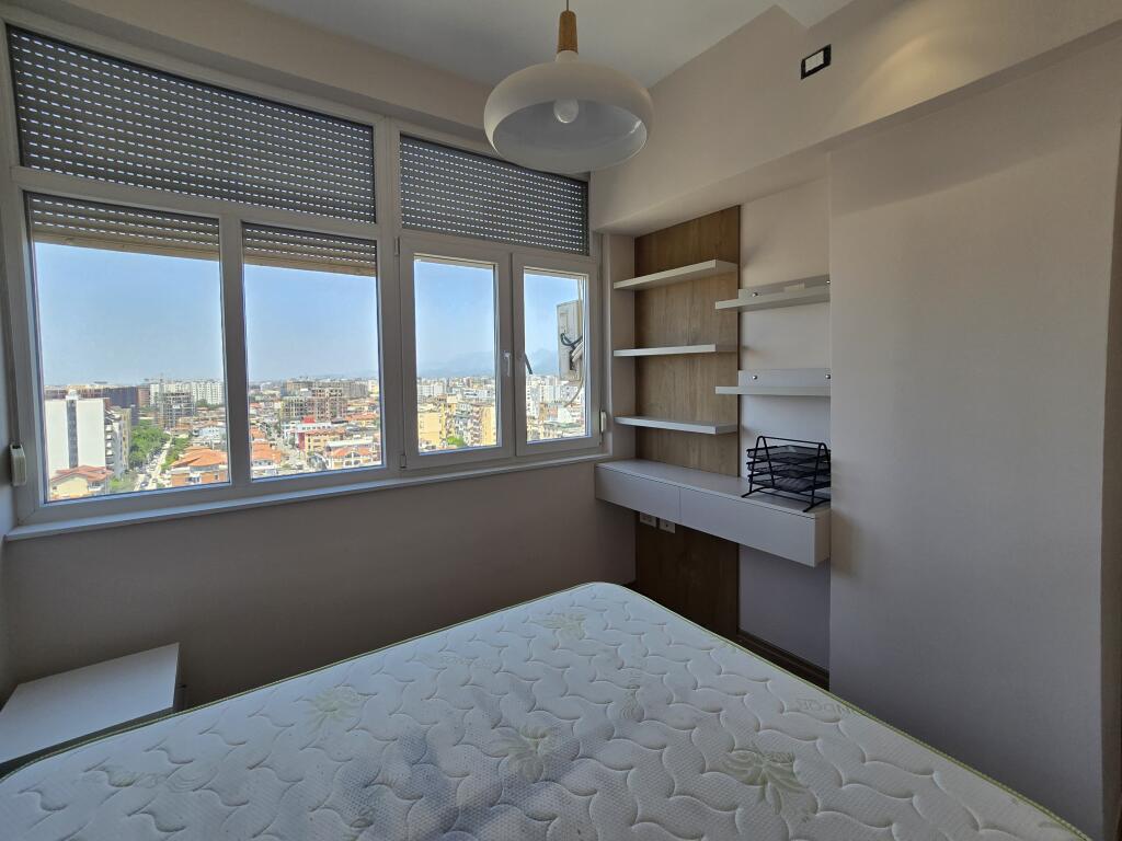 📢 For Rent – Apartment 2+1 📍 Opposite Delijorgji, Kavaja Street – Tirana 🏢 11th floor, new building with elevator 🛋️ Comfortable layout: 2 bedrooms, spacious living room, kitchen, bathroom 💶 Price: 850 €/month  