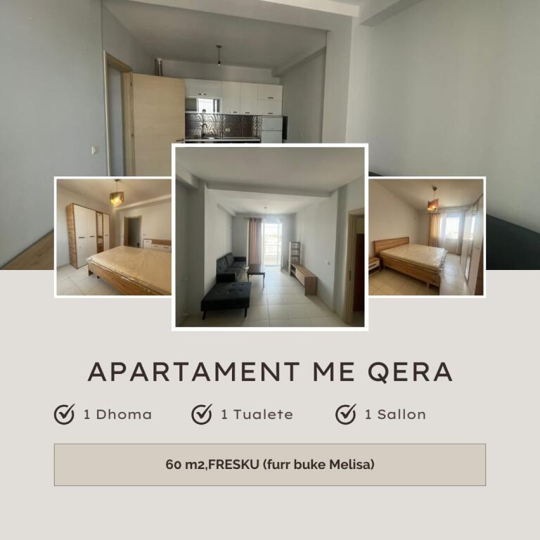 📍 Apartament me Qira – Fresku, Tiranë