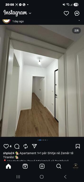 SHITET APARTAMENT 1+1 BLV ZOGU I PARE 153.000 €