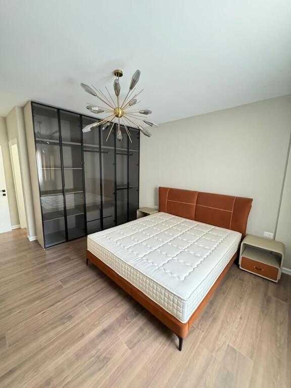 Super apartment 2+1+2 with garage for rent at Liqeni i Farkes