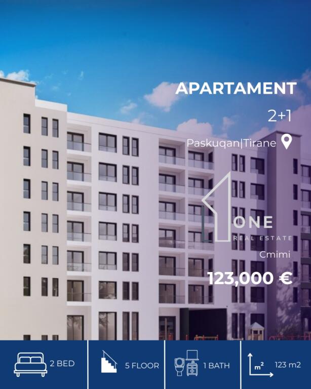 Appartamento 2+1 in vendita Paskuqan