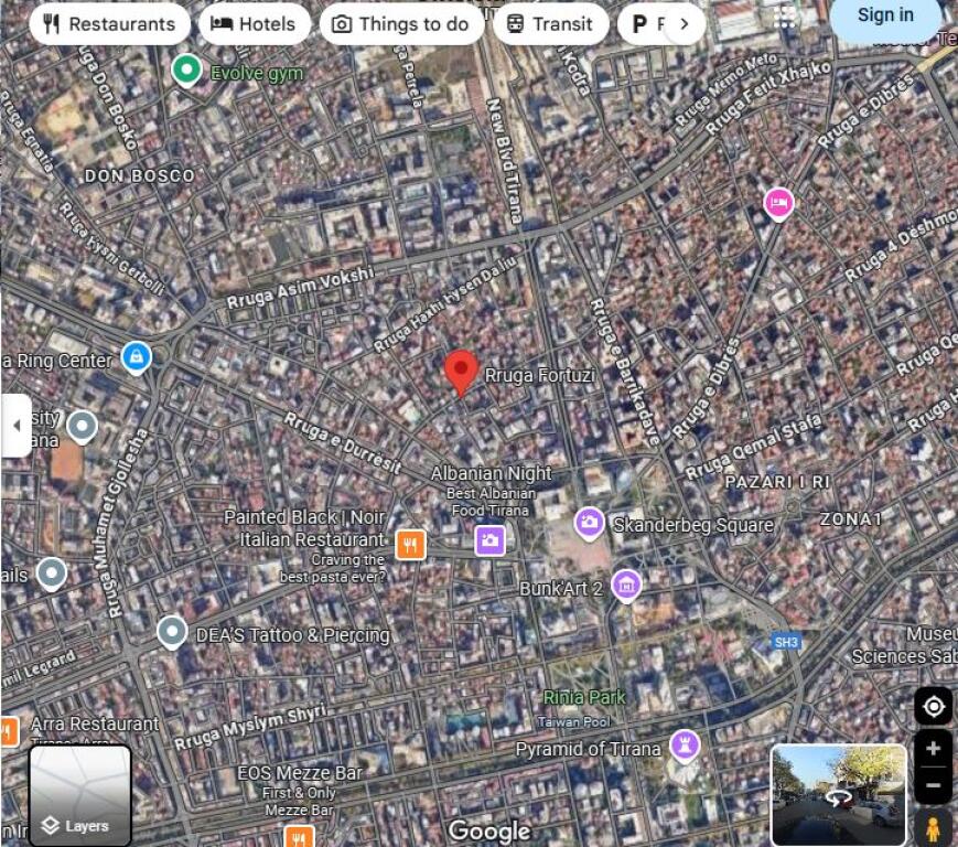Appartamenti 3+1 in affitto nel Centro, in Via Fortuzi a Tirana (ID 4239039)
