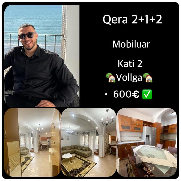 Affitto Appartamento Sistema 2+1+2  📍Vollga, Due Chitarre • 600€ netto✅