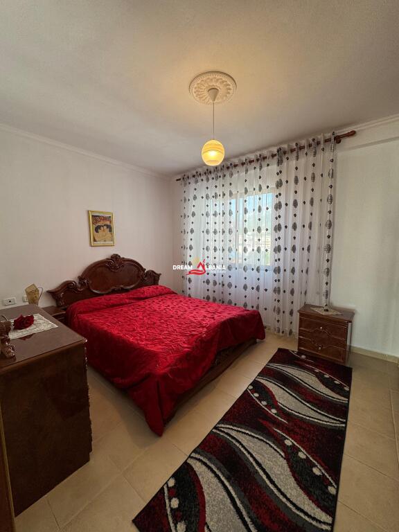 Furnished 2+1 apartment for sale in Fresk near Autokalase in Tirana (ID EV)

