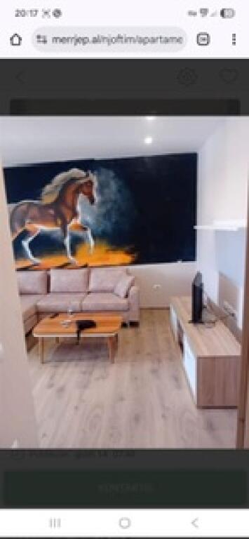 1+1 apartment for rent at Ura Nisharakut for 550€