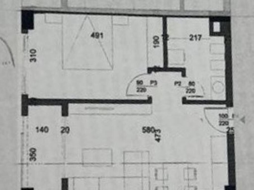 Shitet, Apartament 1+1, Rruga Jordan Misja