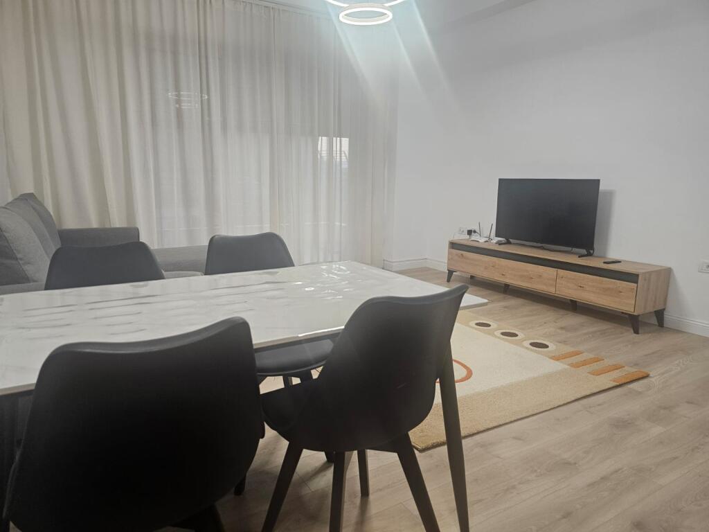 For rent, 1+1 Apartment, Ali Demi, New building with elevator, Tirana.