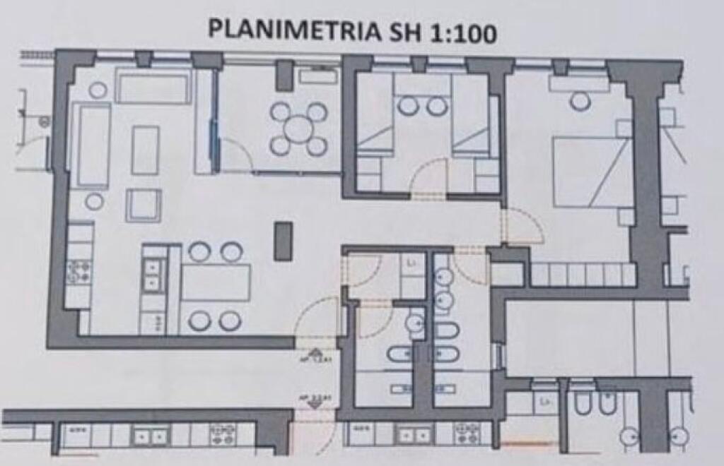 📣 SHITET Apartament 2+1+2, Rruga "Dine Hoxha"