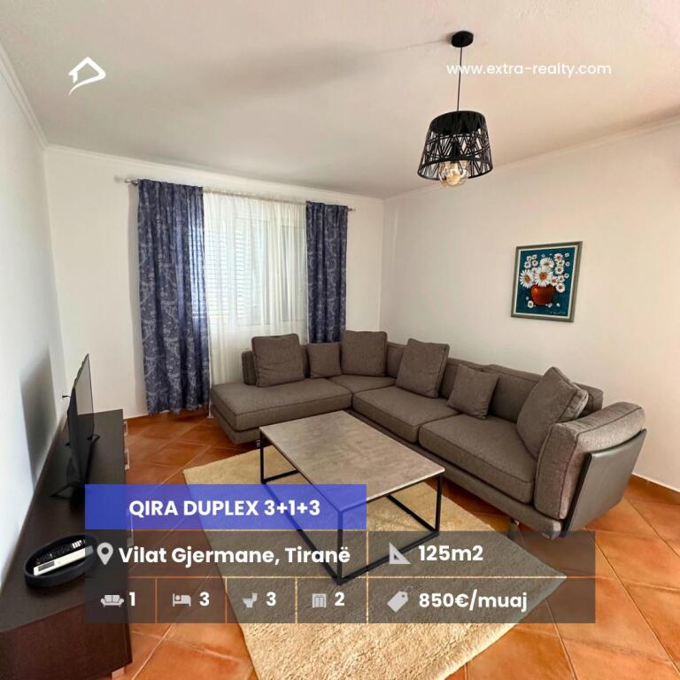 DUPLEX IN AFFITTO 3+1+3
