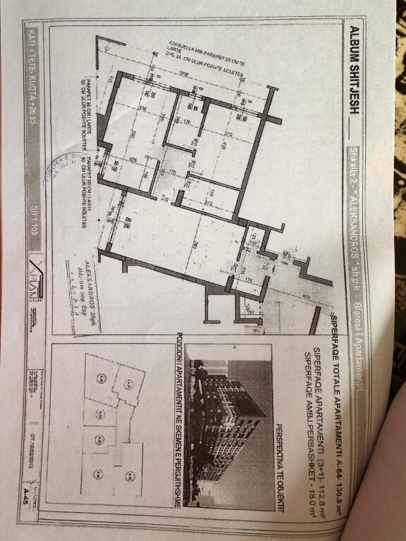 Shitet super apartament 3+1 ne Astir