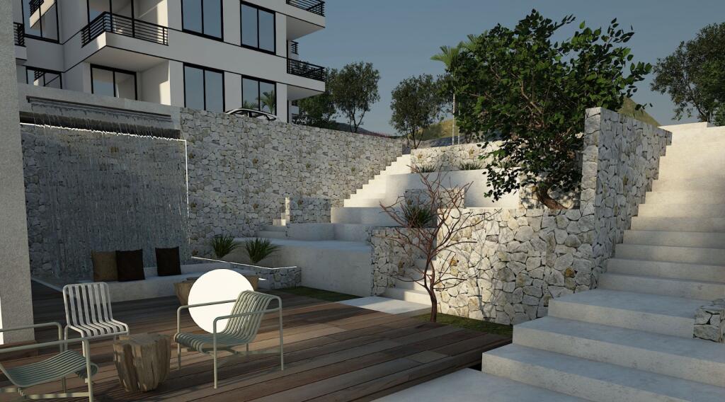 Appartamento 1+1 in vendita a Uji i Ftohte a Vlore vicino al mare