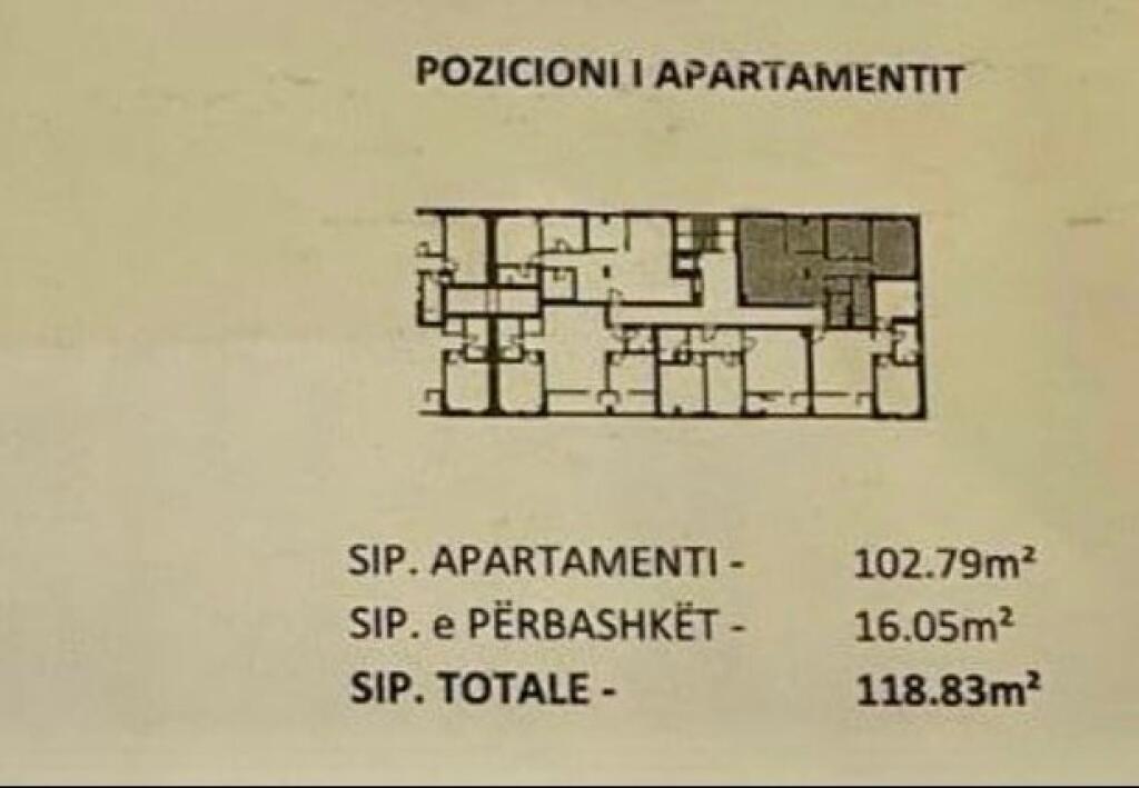 📣 VENDESI Appartamento 2+1+2, Via "Dine Hoxha"