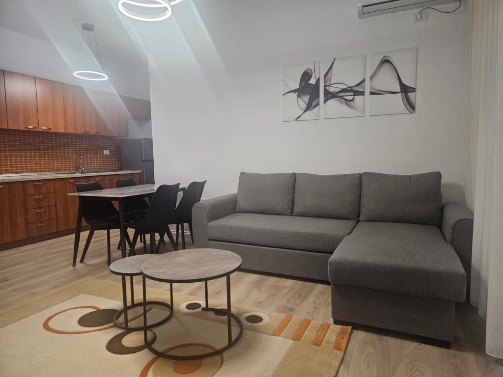 For rent, 1+1 Apartment, Ali Demi, New building with elevator, Tirana.