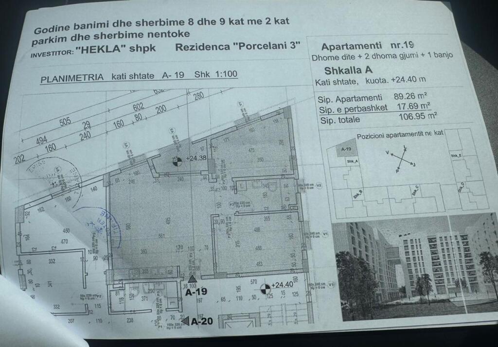APARTMENT FOR SALE IN RESIDENCA PORCELAN 3