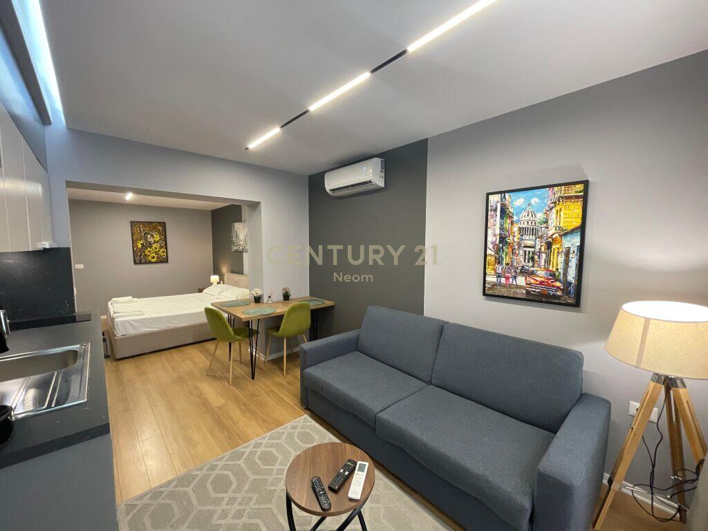 Jepet me qira apartament modern 1+1 – Rruga e Kosovarëve, Tiranë