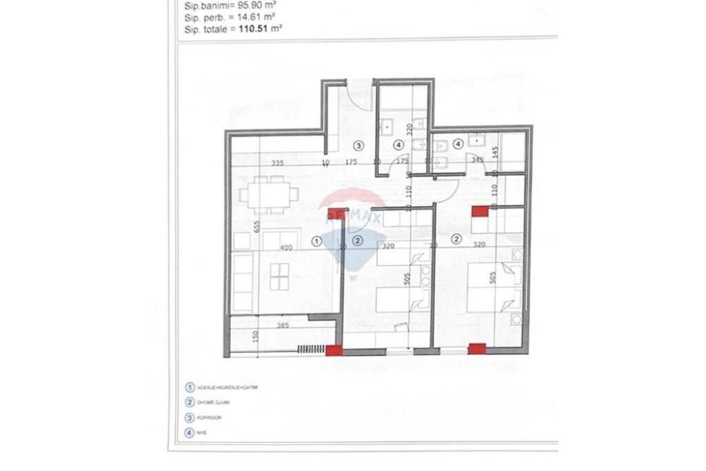 Apartment 2+1+2 for sale at Ali Demi!