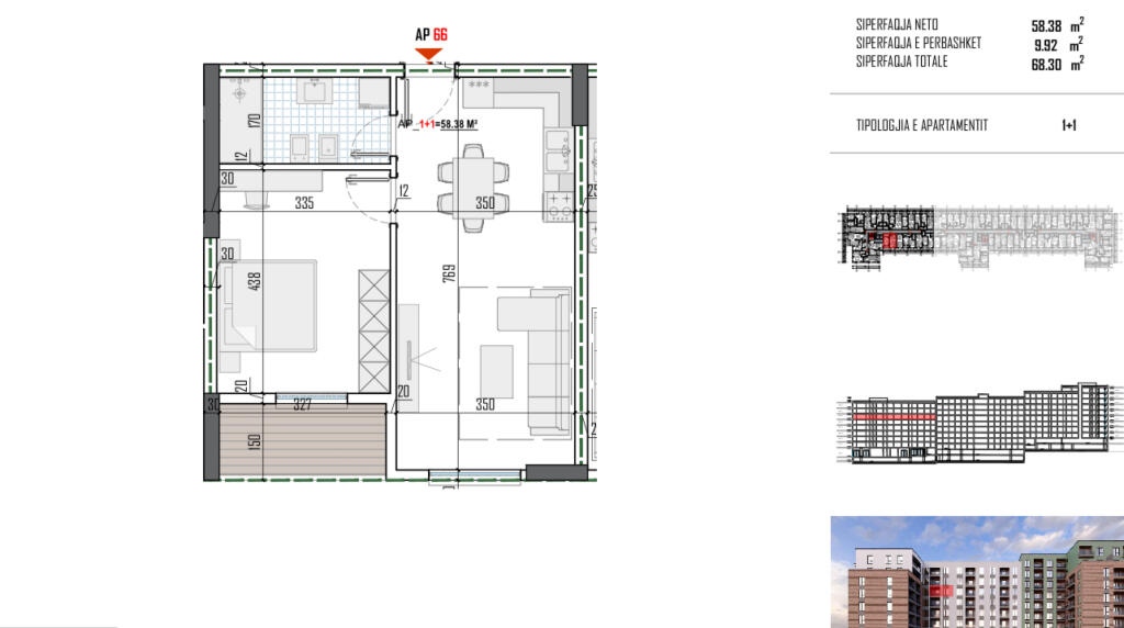 Apartament per shitje paskuqan