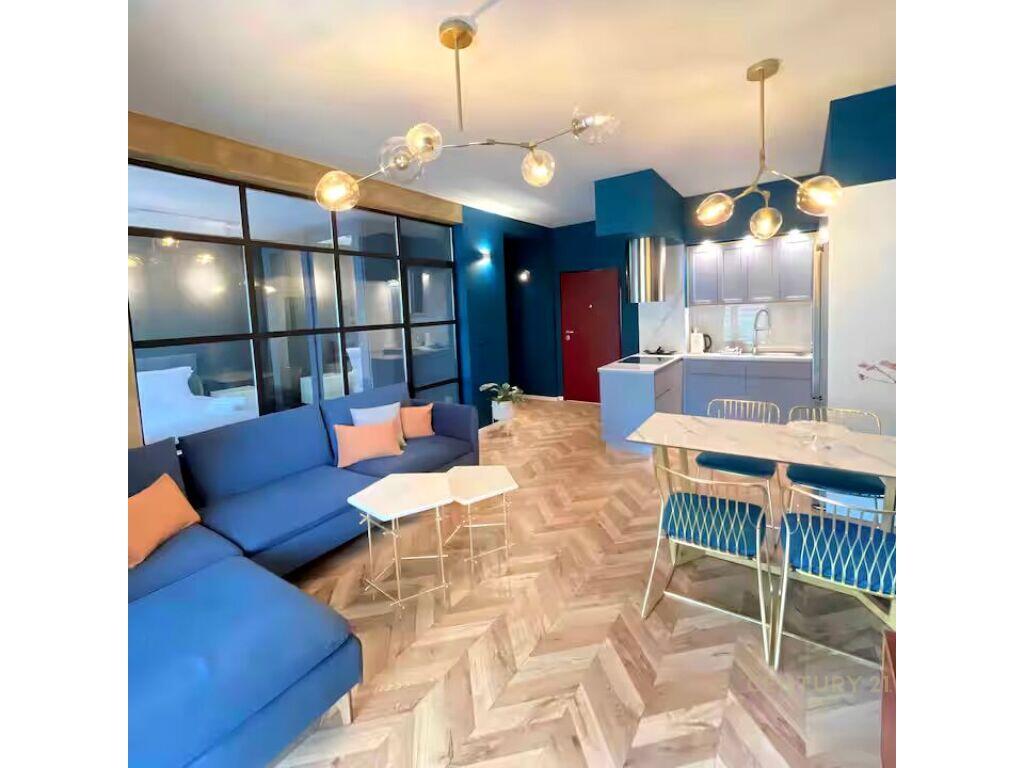 Apartament 1+1 Luksoz me Qira – Vilat Gjermane, Tiranë