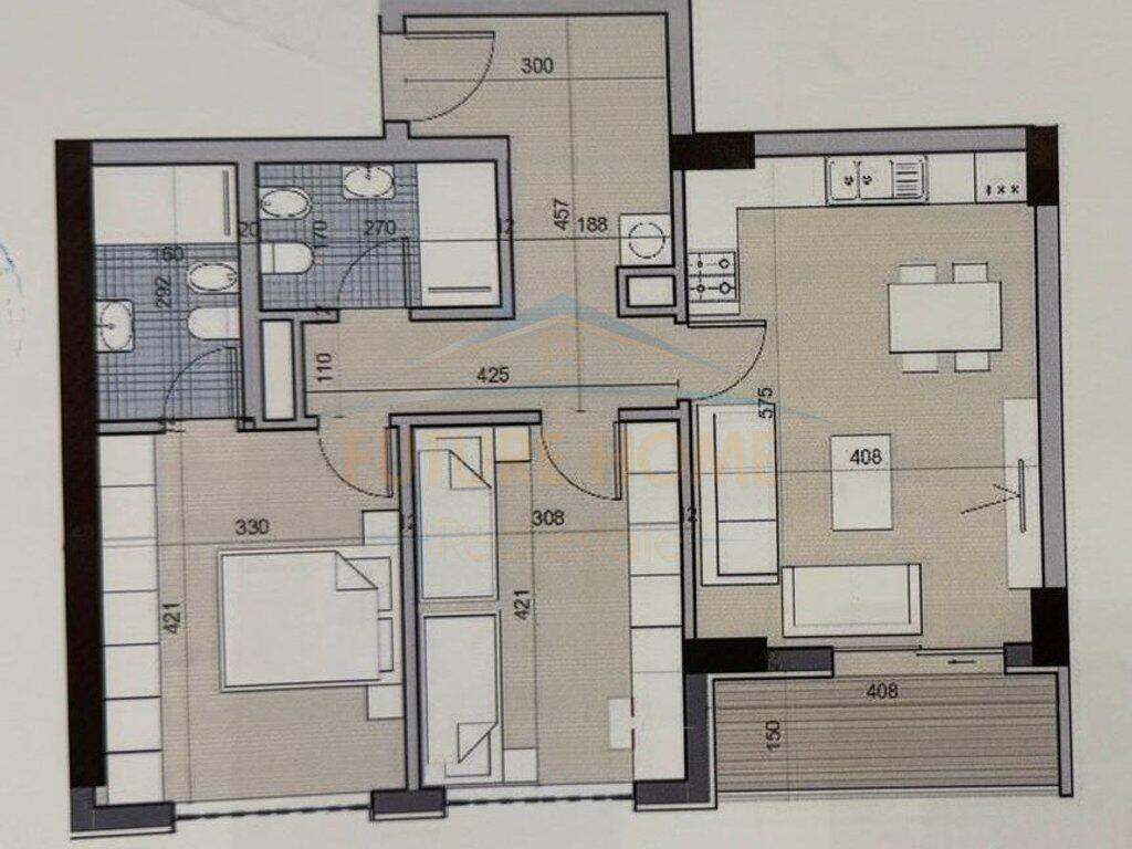 Shitet apartament 2+1+2 Unvers City Qtu