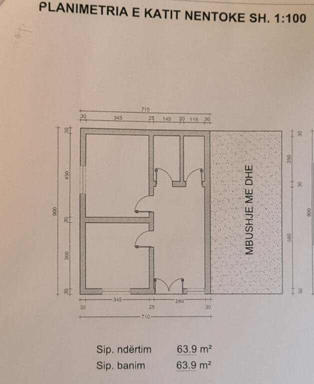 Two-story house for sale near the student city, above the grand complex