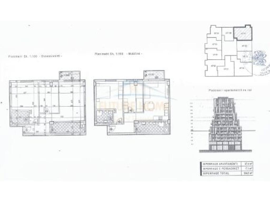 For sale, Apartment 2+1+2, Barrikadave Street, Tirana