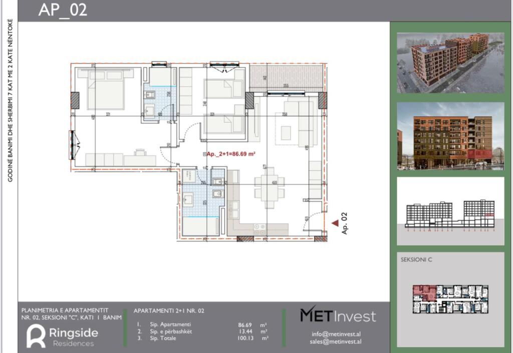 🏡 In vendita – 2 Appartamenti 2+1 in Ringside Residences, Paskuqan!➡️ Totale:110143€