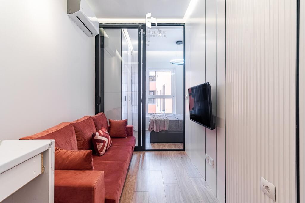 Me Qera apartament 1+1 Ndertim i 2021 - 📍Kompleksi MANGALEM - Ali Dem - Arreduar me Arkitekt || 37,000 ALL/Muaj