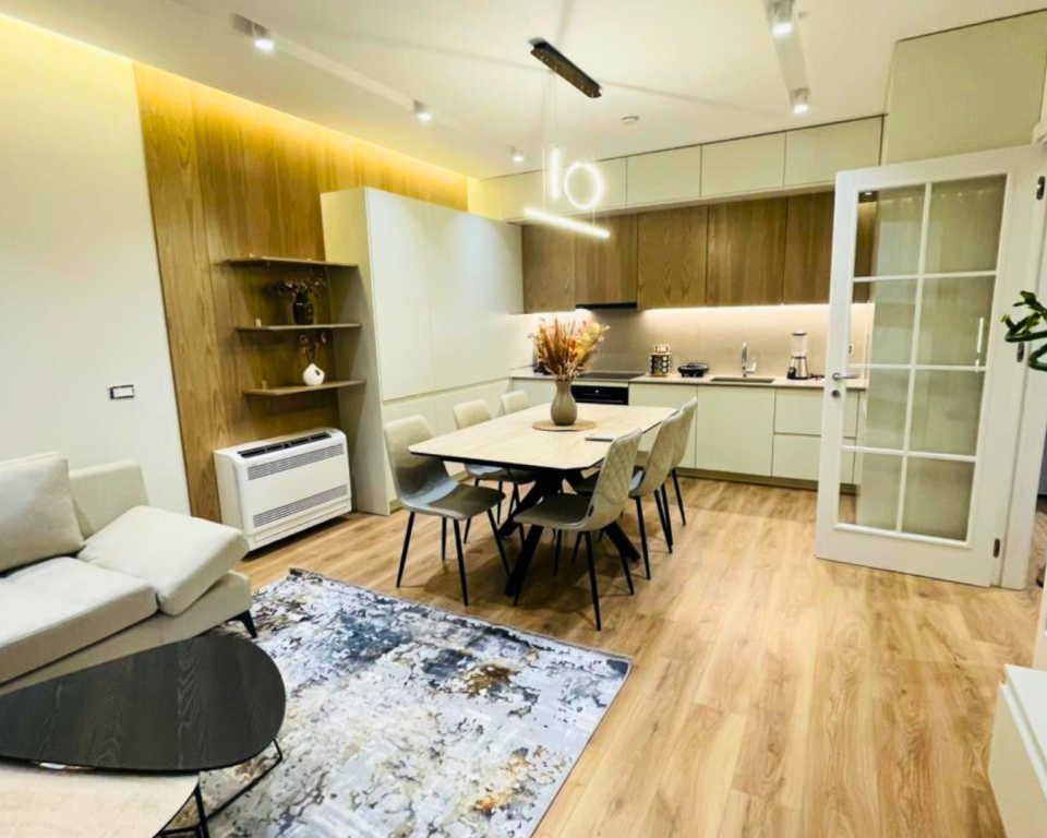 At Jordan Misja, a 2+1 Apartment with Modern Furnishing is for Rent!