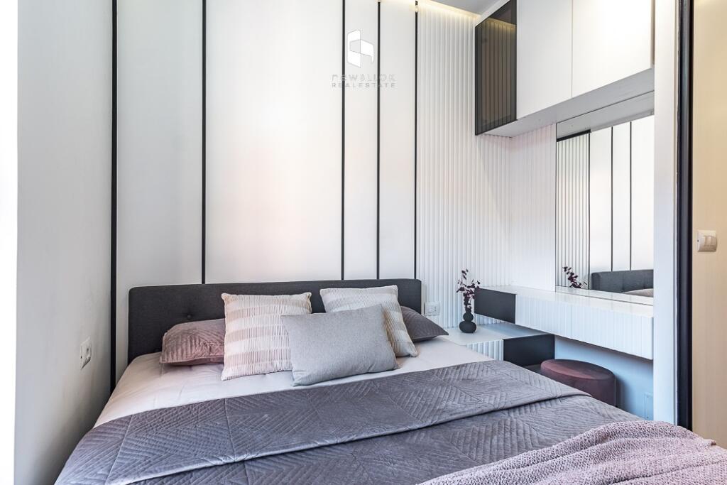 Me Qera apartament 1+1 Ndertim i 2021 - 📍Kompleksi MANGALEM - Ali Dem - Arreduar me Arkitekt || 37,000 ALL/Muaj
