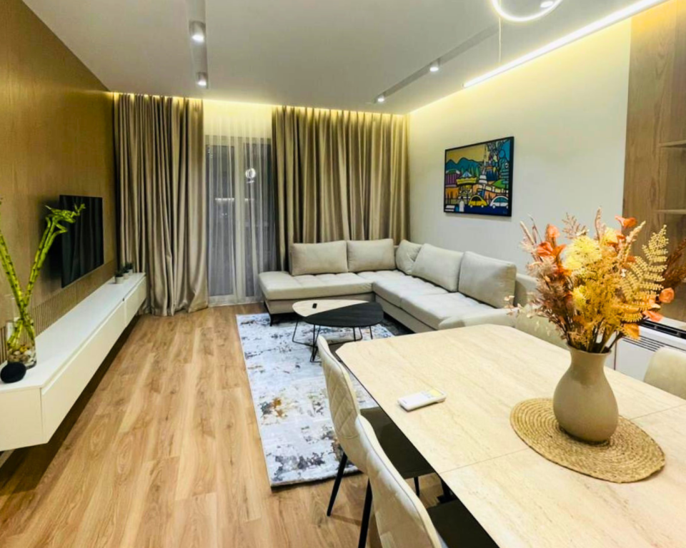 At Jordan Misja, a 2+1 Apartment with Modern Furnishing is for Rent!