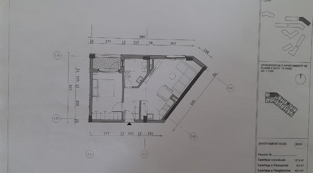 🏠 Shitet Apartament 1+1 – Rezidenca OXA