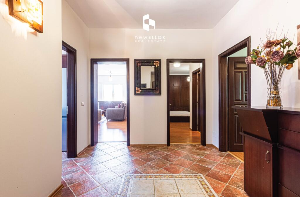 For Rent: GOLDEN Apartment 💫 2+1+2Wc &amp; 2 Balconies📍(In the HEART of Bllok - Credins Bank /Pjetër Bogdani St.) Area 140 m² Floor 5 (Luxury Building) 1300€🌆