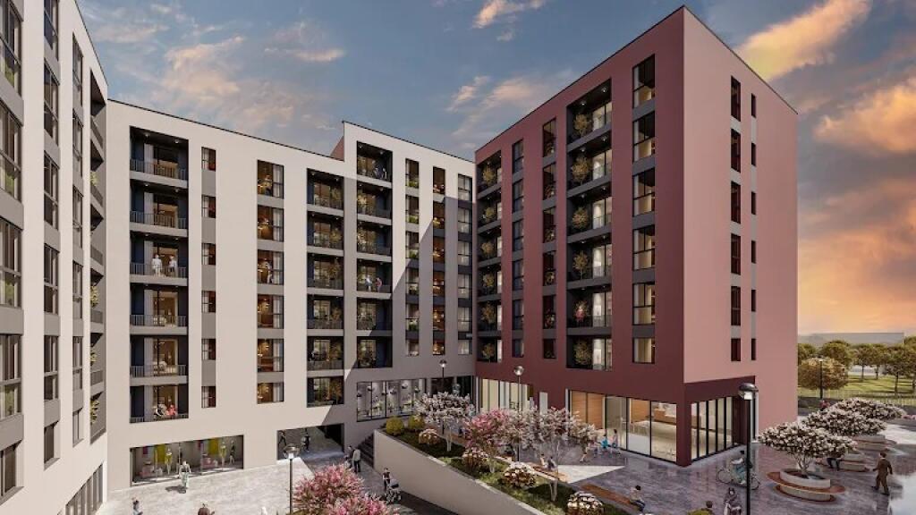 Apartment 2+1 for sale at Residence "Apollo" in Paskuqan.