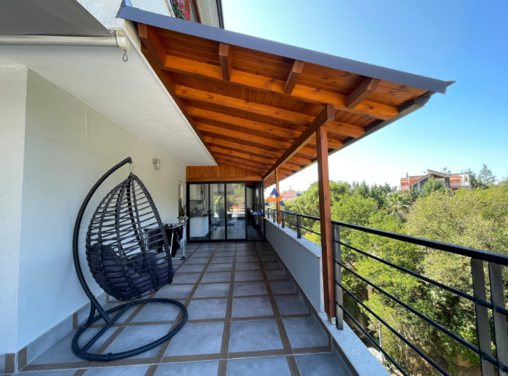 PENTHOUSE FOR RENT 2+1+VERANDA "NEWS 24, SHKOZE" 550 EURO