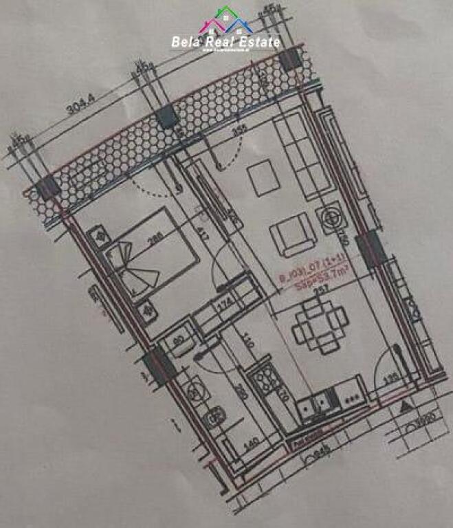 Zyre Me Qera Tek Lake View Residence (ID BZ2683) Tirane