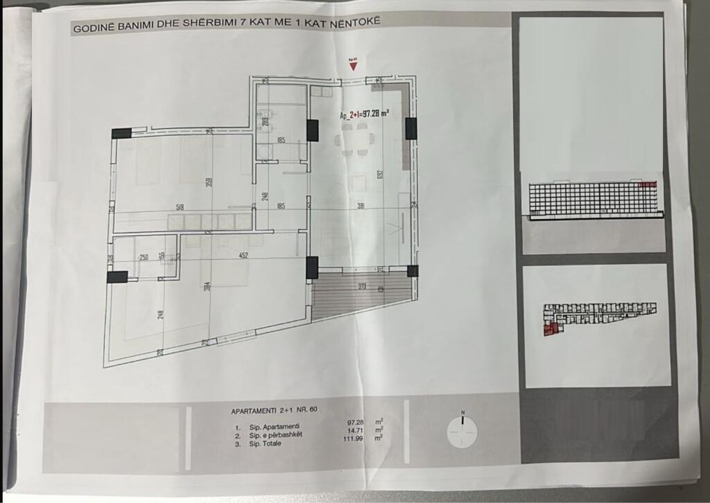 Apartamente 2+1 ne shitje ne fazen perfundimtare te ndertimit ne Paskuqan(ID 41212049)